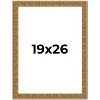 PosterPalooza | Sculpted Black Picture Frame - UV Acrylic, Foam Board Backing, Hanging Hardware - 2 of 4