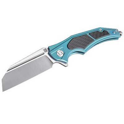 Artisan Apache Nomad Folder 3.82in M390 Blade Green Titanium