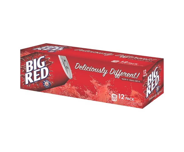 Big Red Soda - 12pk/12 fl oz Cans