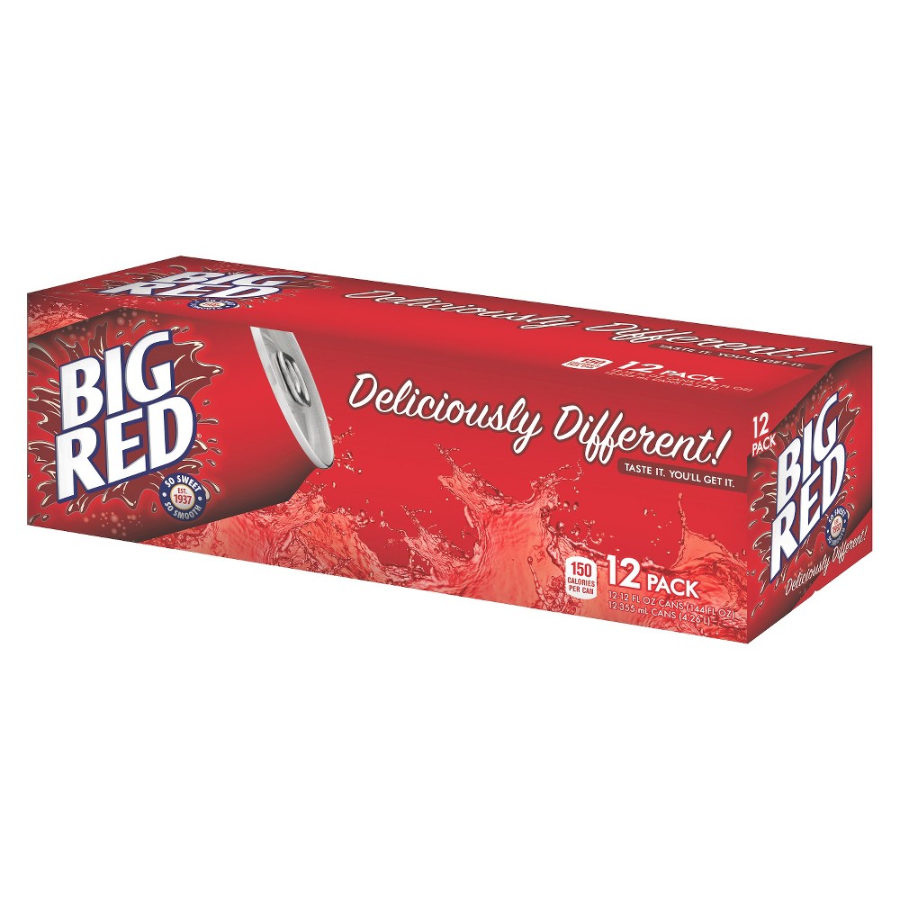 UPC 071817033291 product image for Big Red Soda - 12pk/12 fl oz Cans | upcitemdb.com