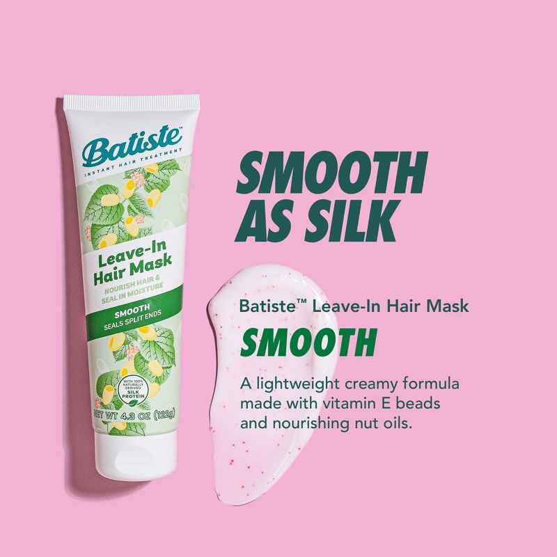 Batiste Smooth Leave-In Hair Mask - 4.3oz, 4 of 15
