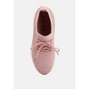 Elizha Stud Embellished Lace Up Sneakers Women - 4 of 4