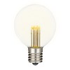 Novelty Lights G50 Globe Hanging LED String Light Replacement Bulbs E17 Intermediate Base 1 Watt - image 3 of 4