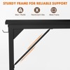 Sevobal Desks Game Computer Desk, Home Office Desk, Desk For Studying, Writing, Working , Gaming, Modern Simple, Black, 63"*26"*29.8" - 4 of 4