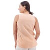 Aventura Clothing Women's Devonne Split Neck Tank Top - 2 of 4