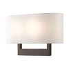 Livex Lighting 2 - Light Wall Light in  Bronze - 3 of 4