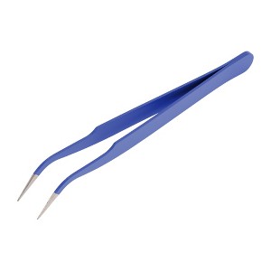Unique Bargains Durable Eyelashes Tweezers for Bathroom 1 Pc - 1 of 4