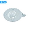 Unique Bargains Round Anti-Slip Bathroom with Suction Cups Drain Protector - 3 of 4