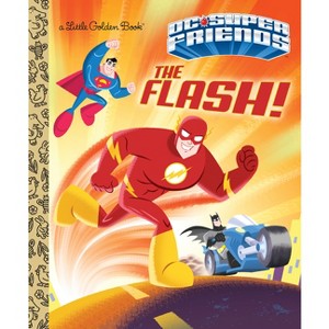 The Flash! (DC Super Friends) - (Little Golden Book) by  Frank Berrios (Hardcover) - 1 of 1