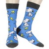 Peanuts Socks Men's Snoopy, Woodstock, and Charlie Brown 2 Pair Adult Crew Socks - 2 of 4