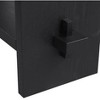 Nathan James Set of 2 Virgo Wood Console Table Black - 4 of 4