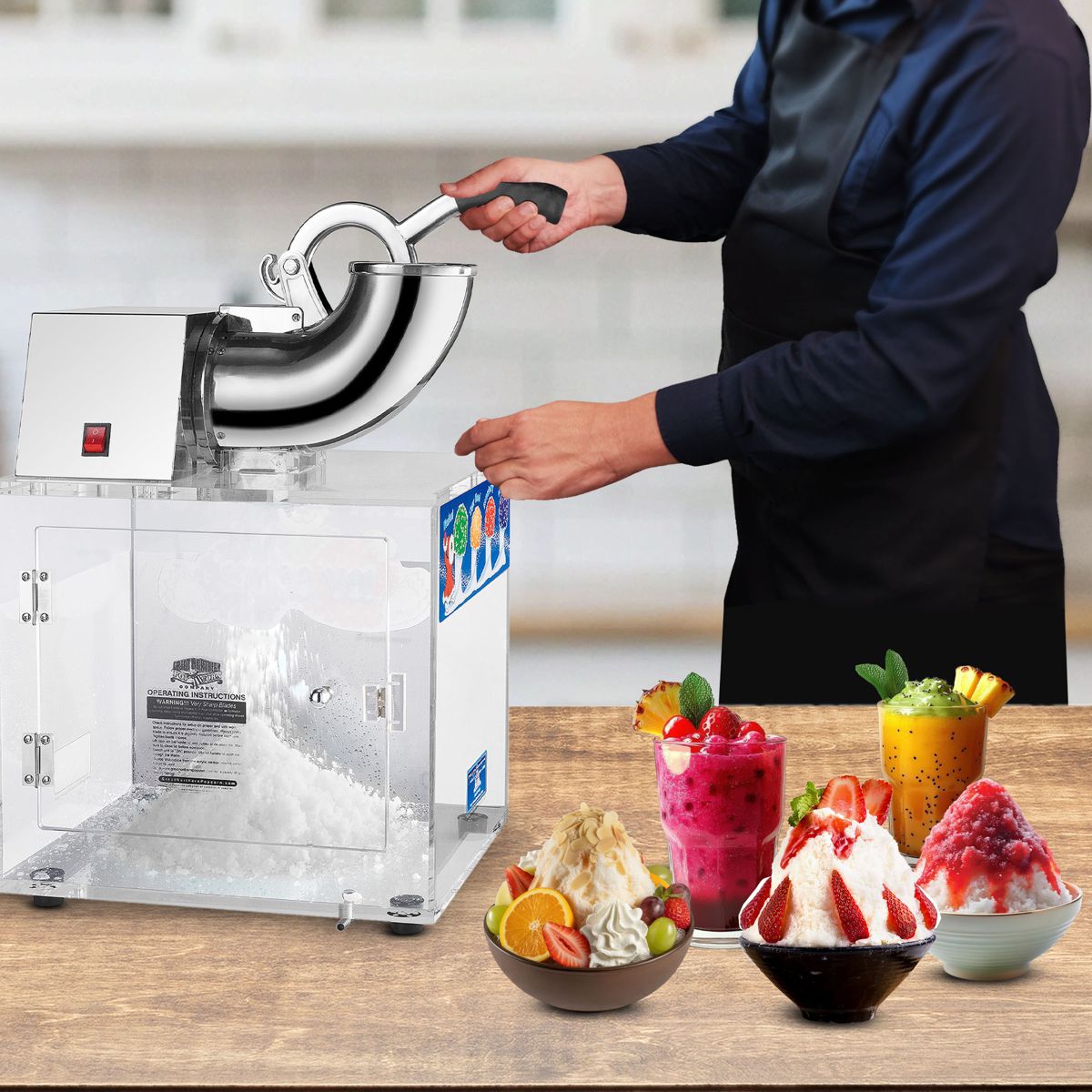 Great Northern Popcorn Heavy-Duty Commercial-Quality Ice Crusher Machine - thumbnail 8