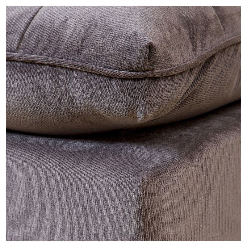 Jeremy Tufted Ottoman Gray - Christopher Knight Home, 3 of 6