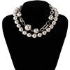 Oversized Ball Chain Choker – Exaggerated Chunky Statement Necklace for Women - 3 of 4