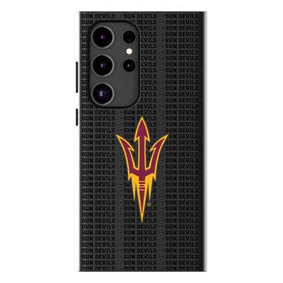 Keyscaper NCAA Text Backdrop MagSafe Compatible Cell Phone Case for Galaxy S25 Ultra