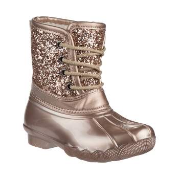 Josmo Girl Glitter Duck Boots (Little Kids)