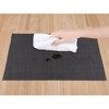 REGALWOVEN Kitchen Dining Table Washable Heat-Resistant Wipeable PVC Placemats 8 Pcs - 3 of 4