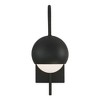 Capital Lighting Dolby 1 - Light Wall Light in  Black Iron - 2 of 4