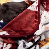 8 Lb Throw Blanket - Oversized Woven Plush Sofa or Soft Comfort Bed Decor with Printed Wildlife Design by Hastings Home (Bald Eagle) - 3 of 4