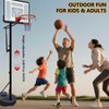 Dexmalle Indoor/Outdoor Basketball Goal with Water/Sand Base - 3 of 4