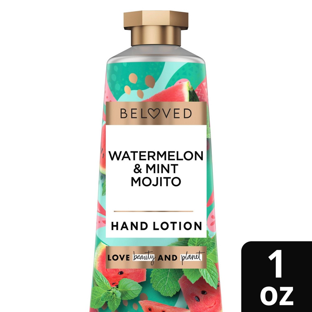 Photos - Cream / Lotion Beloved Watermelon & Mint Mojito Hand Lotion - 1oz