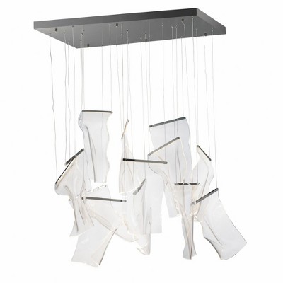 ET2 Lighting Rinkle 13 - Light Pendant in  Brushed Gunmetal