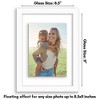 Americanflat Two-Sided Floating Picture Frame to Display Photos, Wall Art, and Pressed Flowers - 2 of 4
