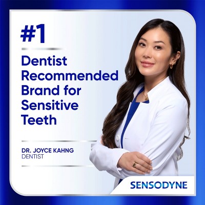 Sensodyne Clinical Repair Whiten & Shine Toothpaste - 3.4oz/3pk