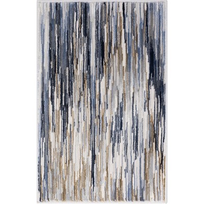 Luxe Weavers Geometric Stripe Art Deco Area Rug