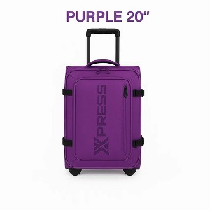 NEW YORK XPRESS TA-069 Waterproof Expandable, Soft Shell Suitcase (17", 20", 26", 30") - 1 of 4