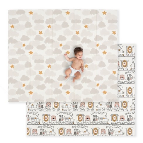 Extra Large Waterproof Foam Padded Play Mat for Babies Play