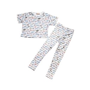 Mixed Up Clothing Girl Paises Legging Set - 1 of 3