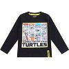Nickelodeon Teenage Mutant Ninja Turtles TMNT Boys 3 Pack Long Sleeve Shirt for Big Kids - 4 of 4