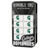 MasterPieces Officially Licensed NCAA Michigan State Spartans 28 Piece Dominoes Game for Adults - 2 of 4
