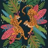 Avenie Jungle Cats Shower Curtain Blue - Deny Designs: Polyester, Machine Washable, Ring Top Hanging Style - 3 of 4