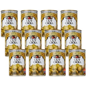 Margaret Holmes Cut Okra - 12 pack, 14.5 oz - 1 of 4