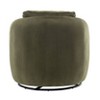 Modern Cozy Barrel Swivel Chair - WOVENBYRD - 4 of 4