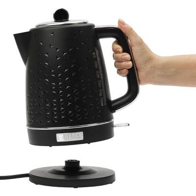 Starbeck Black and Chrome 1.7L Stainless Steel Electric Kettle