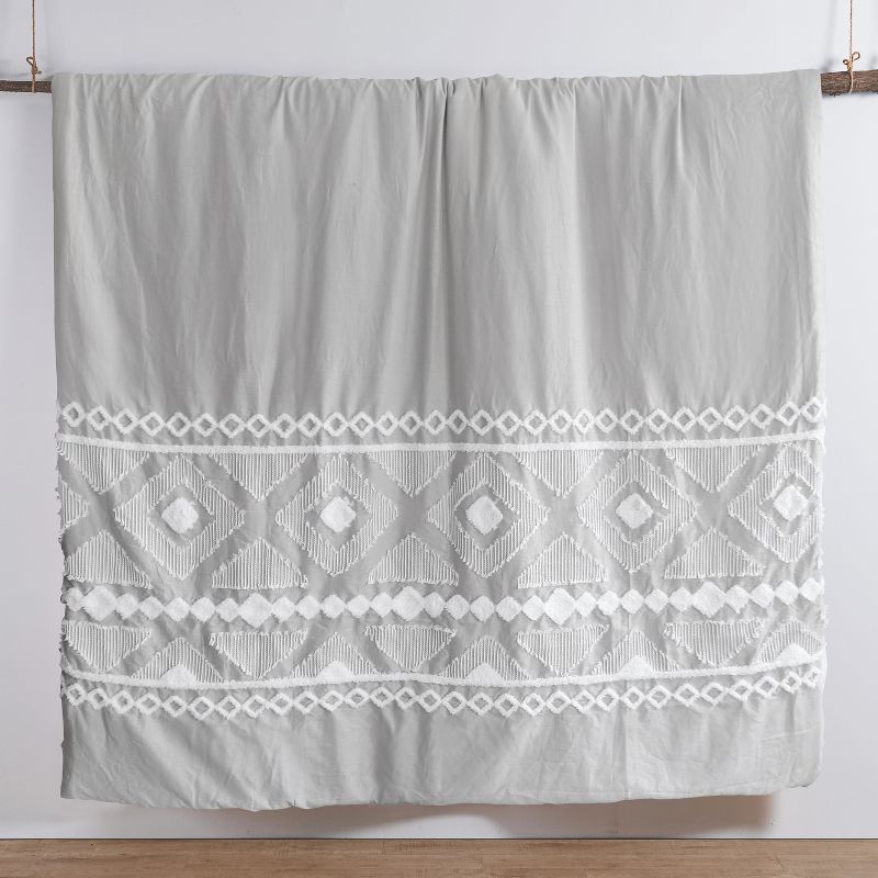 Harleson Grey - Comforter Set - Grey, Cream & White - Levtex Home, 5 of 6