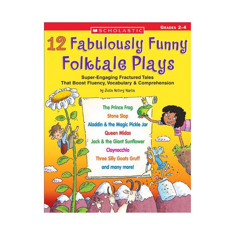 12 Fabulously Funny Folktale Plays - by  Justin McCory Martin & Justin Martin (Paperback), 1 of 2