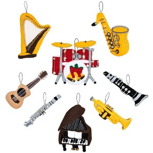 Musical Instruments Felt Ornament Kit (Set of 8) | MerryStockings - 1 of 1