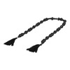 Cheung's Akaida Black Wooden Mixed Bead Tassel Decor - 3 of 4
