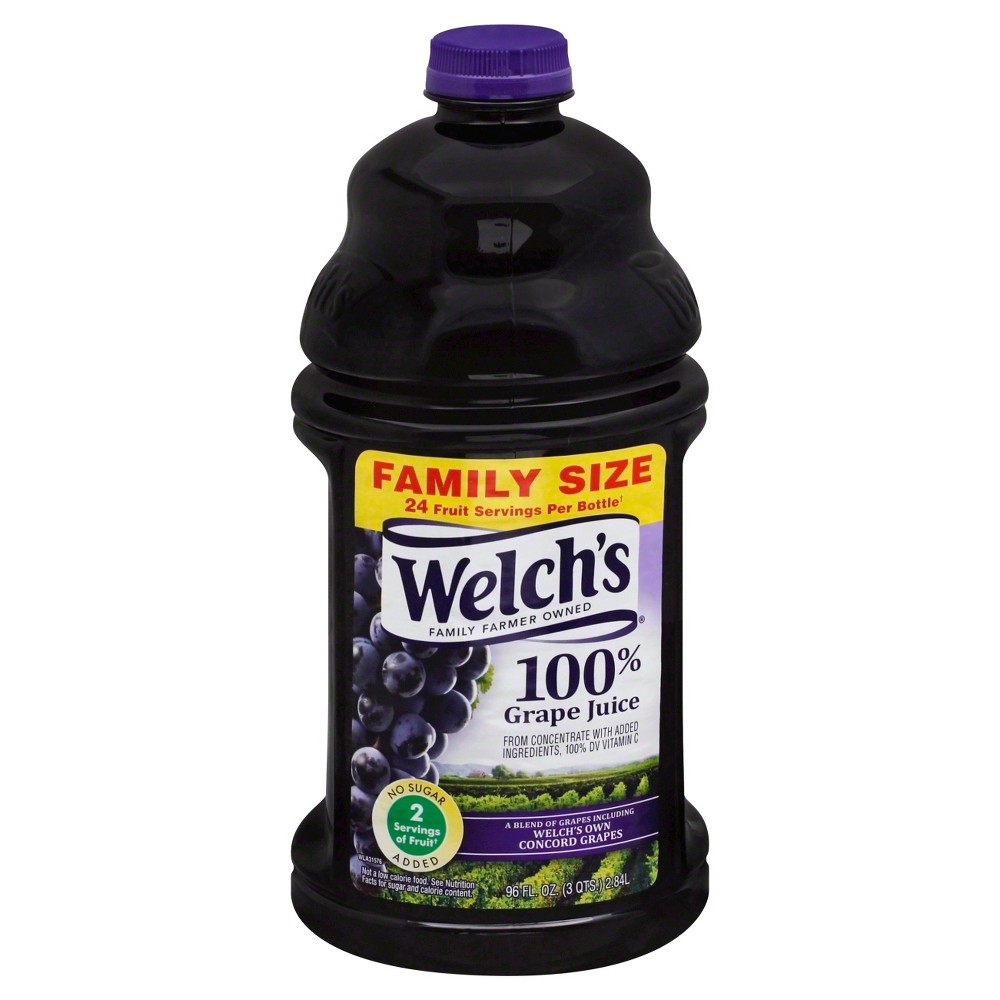 UPC 041800261000 product image for Welch's 100% Grape Juice - 96 fl oz Bottle | upcitemdb.com