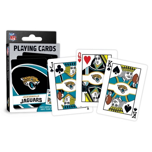 Jacksonville Jaguars NFL Team Playing Cards