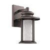 Chloe Lighting Owen Transitional Led Rubbed Bronze Outdoor Wall Sconce 12" Tall - 2 of 4