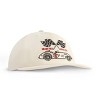 Concept One Women's Racecar Cotton Baseball Hat - White: Adjustable Twill Cap with Hook and Loop Fastener - 2 of 4