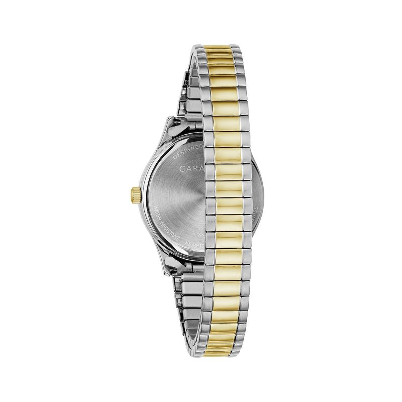 Caravelle designed by Bulova Ladies' Traditional Easy Read Band Watch, 3-Hand Date, 3 of 5