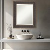 Amanti Art Attic Aged Beveled Wood Framed Bathroom Vanity Wall Mirror - 4 of 4