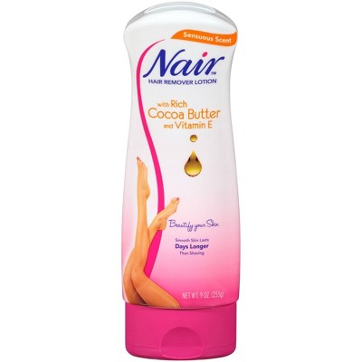 Nair Hair Remover Cocoa Butter Hair Removal Lotion - 9.0oz