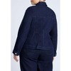 ELOQUII Women's Plus Size Hourglass Denim Jacket - 3 of 4